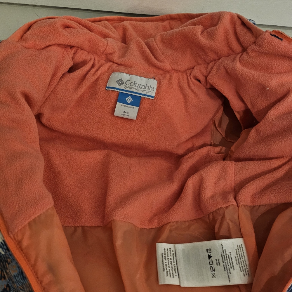 Columbia Multicolor Patterned Baby Snowsuit - Picture 7 of 7